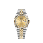 ROLEX DATEJUST 36 OYSTER, OYSTER-STEEL AND YELLOW GOLD 126233