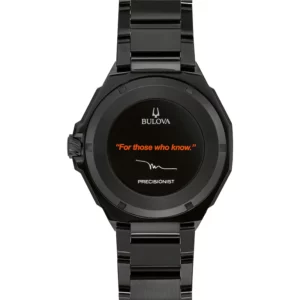 BULOVA MARC ANTHONY SERIES X DIAMOND ACCENT BLACK IP WATCH 98D183