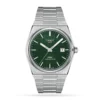 TISSOT T-CLASSIC PRX POWERMATIC 80 GREEN DIAL MENS WATCH T1374071109100