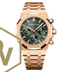 AUDEMARS PIQUET 26240OR.OO.1320OR.08 GREEN DIAL LUXURY TIMEPIECE