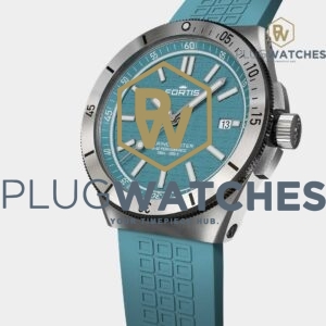 FORTIS MARINESTAR M-40 SERENITY BLUE ON HORIZON STRAP F8120003