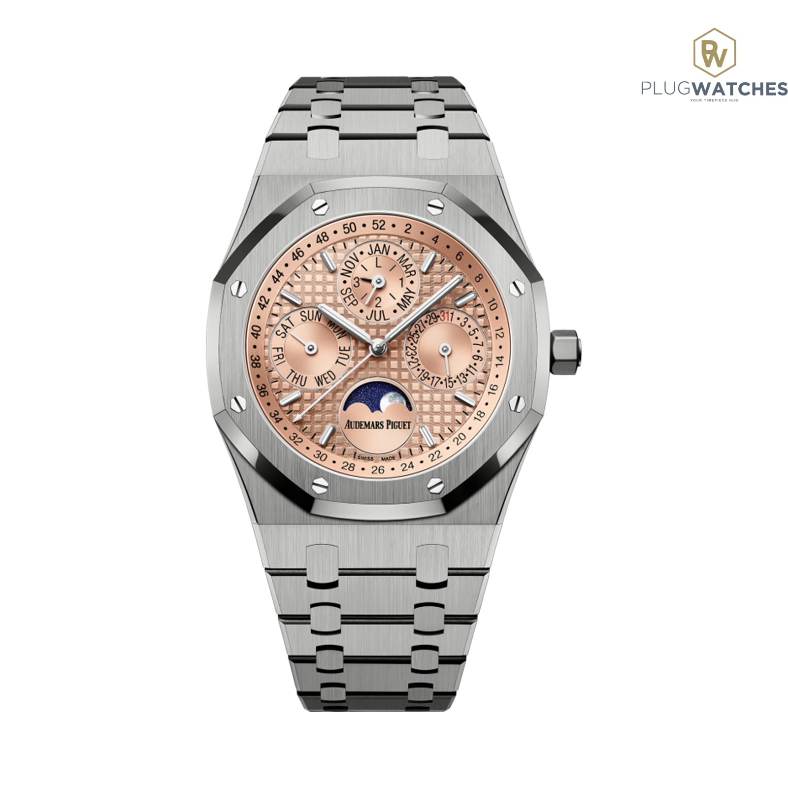 AUDEMARS PIQUET ROYAL OAK PERPETUAL CALENDAR 26615TI.OO.1220TI.01 LIMITED EDITION OF 300