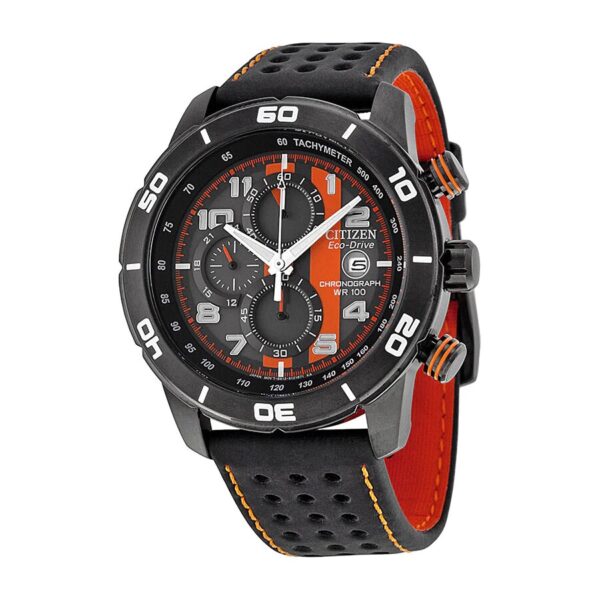 CITIZEN ECO DRIVE GREY/ORANGE CA0467-11H