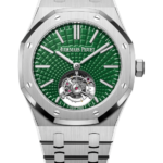 AUDEMARS PIQUET ROYAL OAK ‘FLYING TOURBILLION’ GREEN DIAL 26534TI.OO.1220TI.01