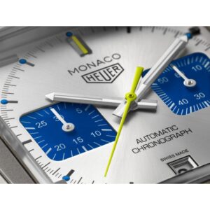 TAG HEUER MONACO LIMITED EDITION CHRONOGRAPH FRENCH RACING BLUE CAW218C.FC6548