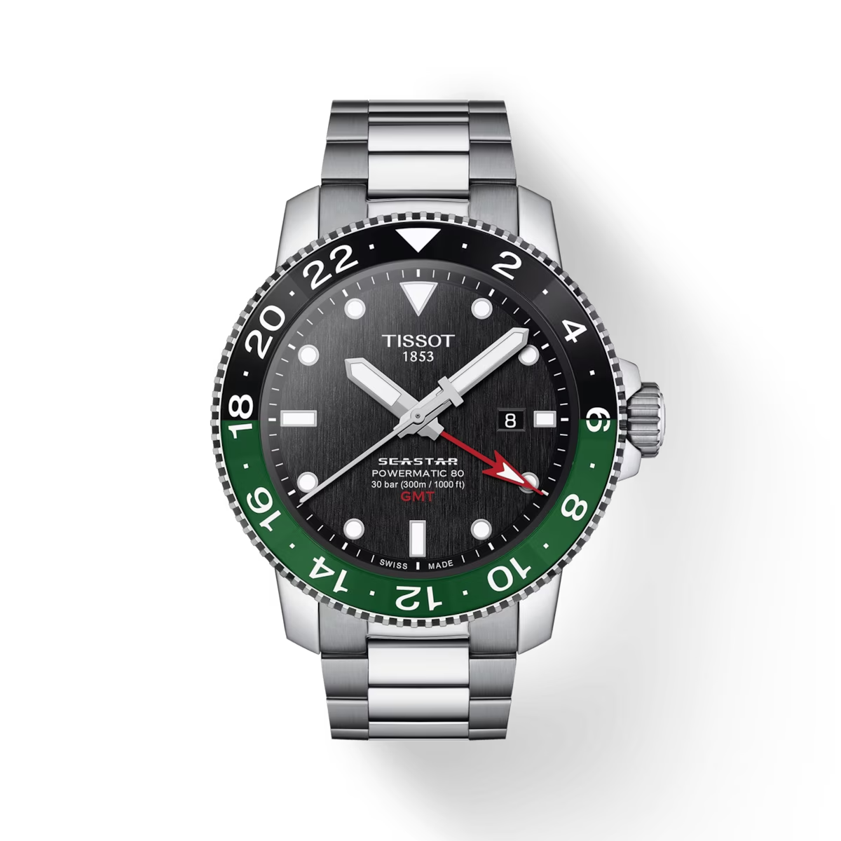 TISSOT SEASTAR 1000 POWERMATIC 80 GMT T120.429.11.051.01