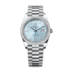 ROLEX DAY-DATE 40 OYSTER PLATINUMS AND DIAMONDS, M228396TBR-0002