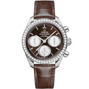 OMEGA SPEEDMASTER 38 STEEL ON ALLIGATOR 324.18.38.50.63.001