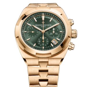 VACHERON CONSTANTIN OVERSEAS CHRONOGRAPH 5520V/210R-B966 42.5mm PINK GOLD WATCHES FOR MEN