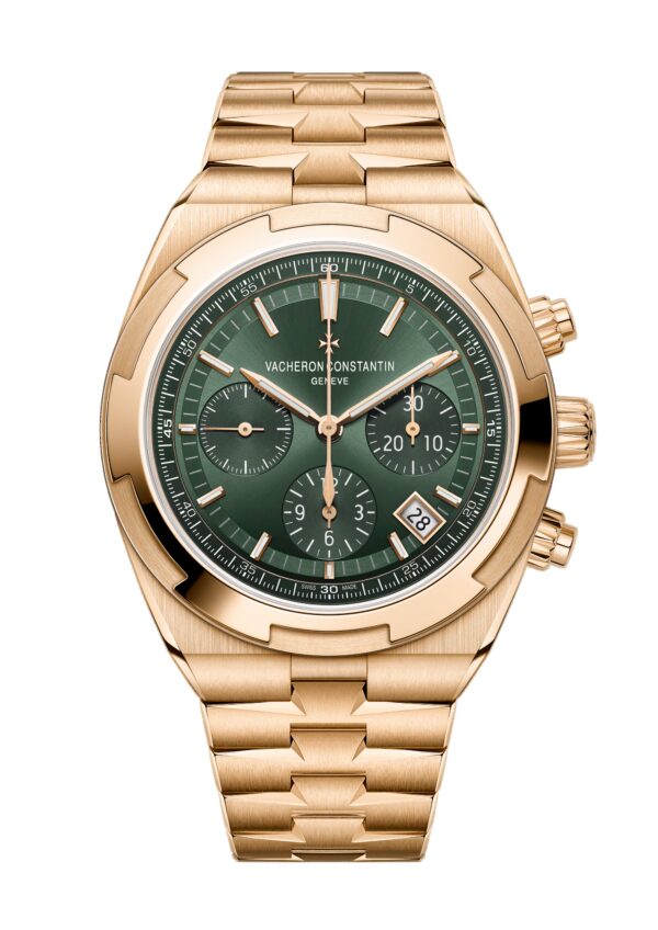 VACHERON CONSTANTIN OVERSEAS CHRONOGRAPH 5520V/210R-B966 42.5mm PINK GOLD WATCHES FOR MEN