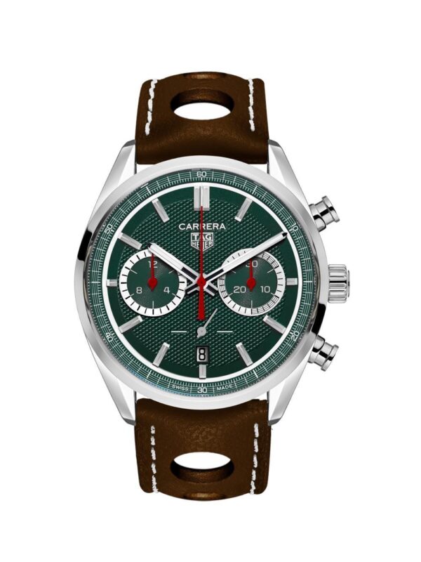 Tag Heuer Carrera Chronograph x Festival of Speed in British Racing Green CBN2010-NS
