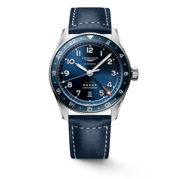 Longines Spirit Zulu Time 42mm GMT – Blue Dial | L3.802.4.93.2