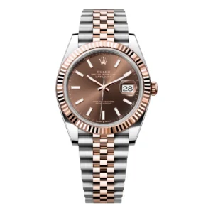 ROLEX DATEJUST 41 126331 CHOCOLATE DIAL JUBILEE